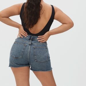 ☀️Everlane The Relaxed '90s Jean Short Organic Cotton In Deep Indigo